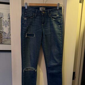 PAIGE Verdugo Ultra Skinny jean - Size 25 Distressed
